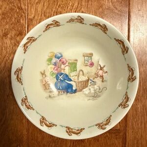 Vintage Royal Doulton Bunnykins Nursery Bowl